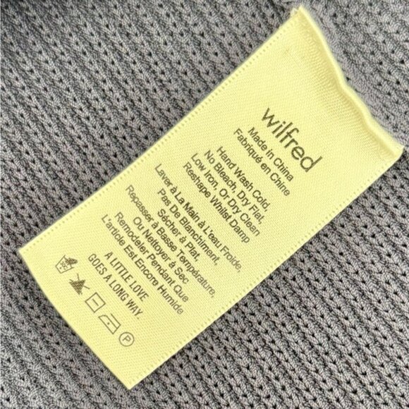 Aritzia Wilfred Dunkirk Longline Minimalist Contemporary Sweater Vest XS - Picture 15 of 15